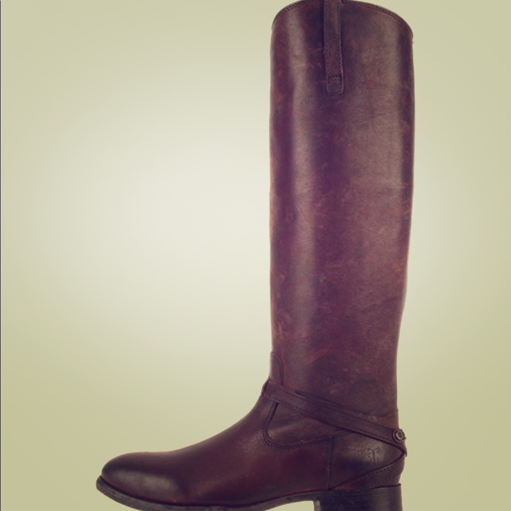 Frye Lindsay Plate Knee High Boots